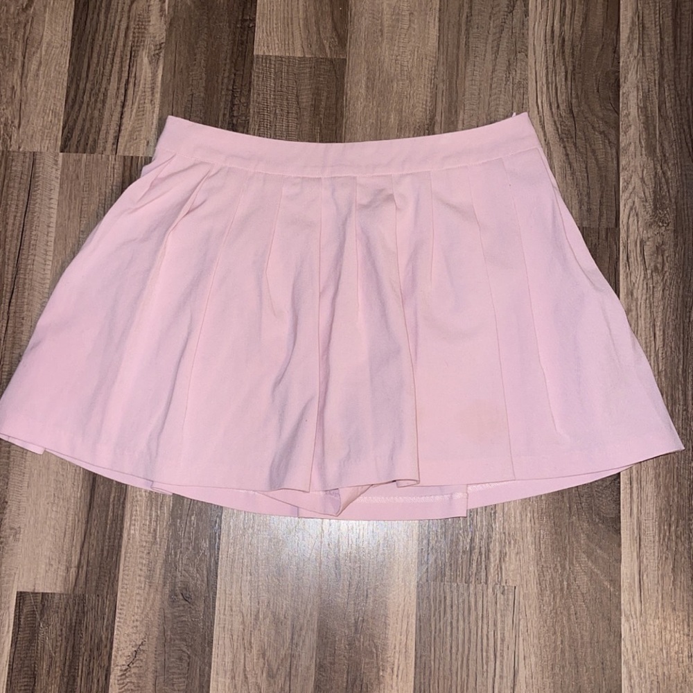 Pleated Skort Pink